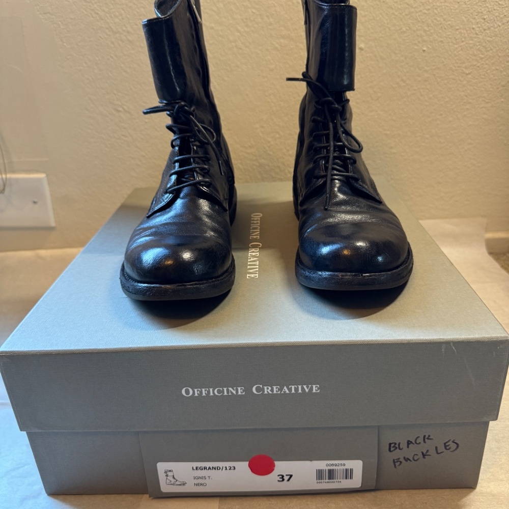 Officine Creative Legrand/123 Size 37 Women’s Boots - Picture 3 of 7